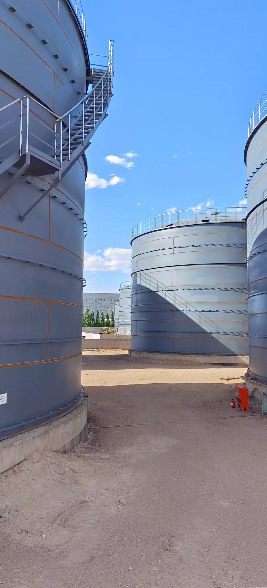 cement terminal storage system application illustration