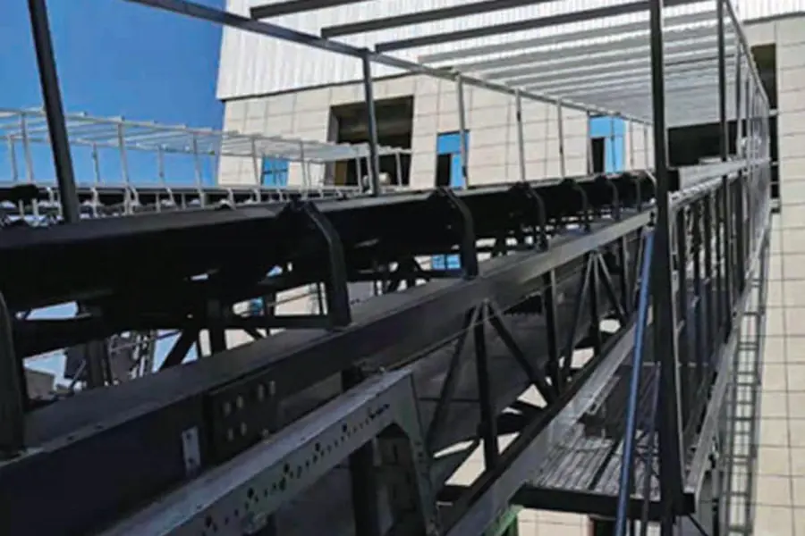 screw conveyor for cement silo feeding system